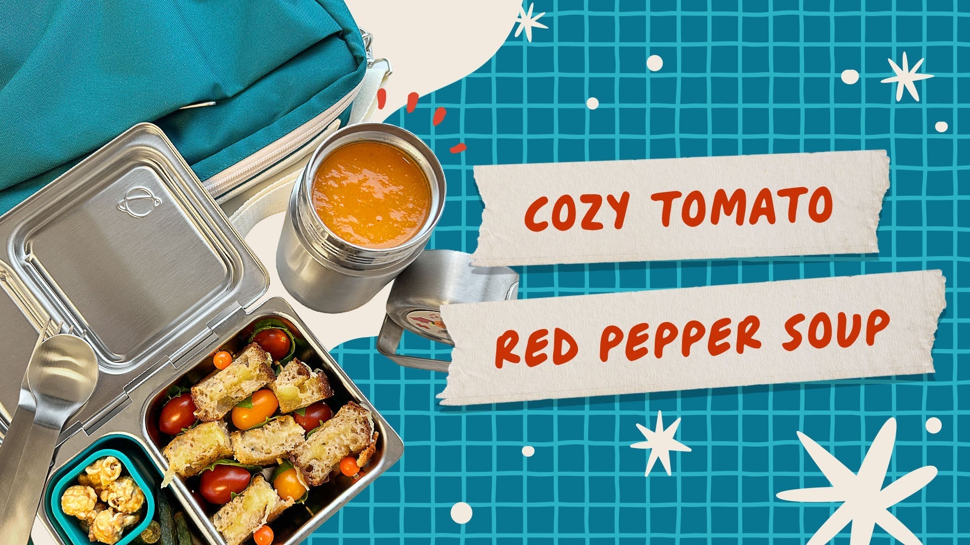 Cozy Tomato Red Pepper Soup for Kids | PlanetBox Winter Recipe