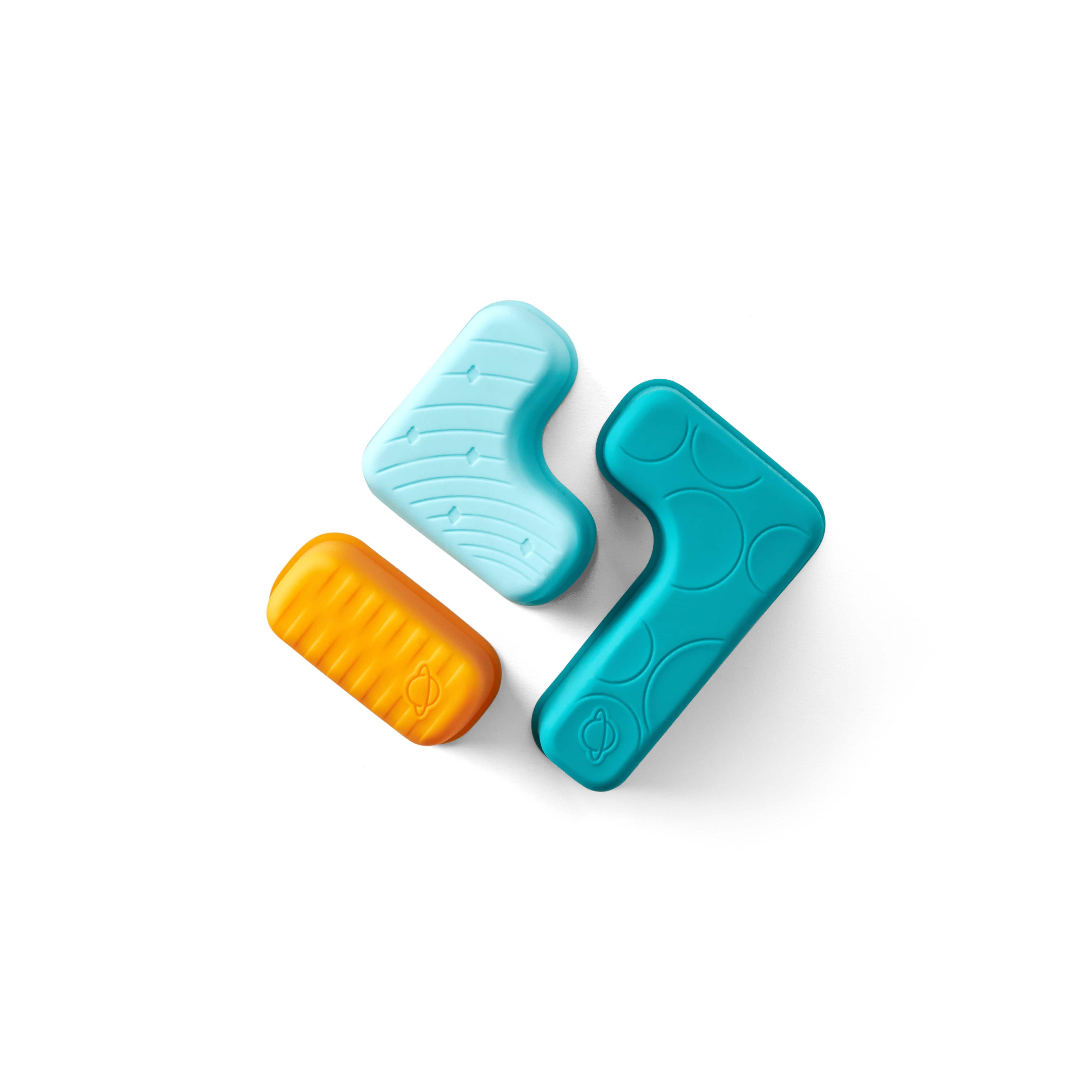 Bottom view of grove on white background.