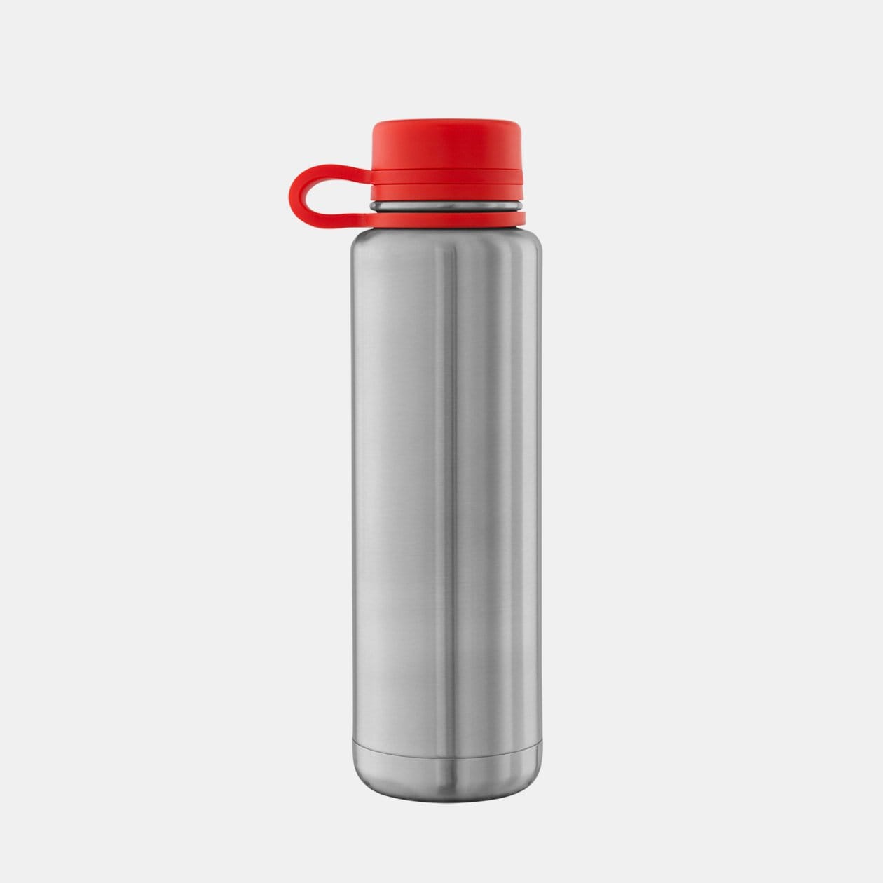 18 oz. Clear Glass Water Bottle - Thermo Steel