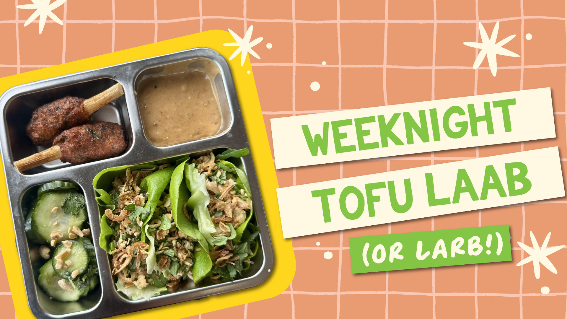 Weeknight Tofu Laab Recipe