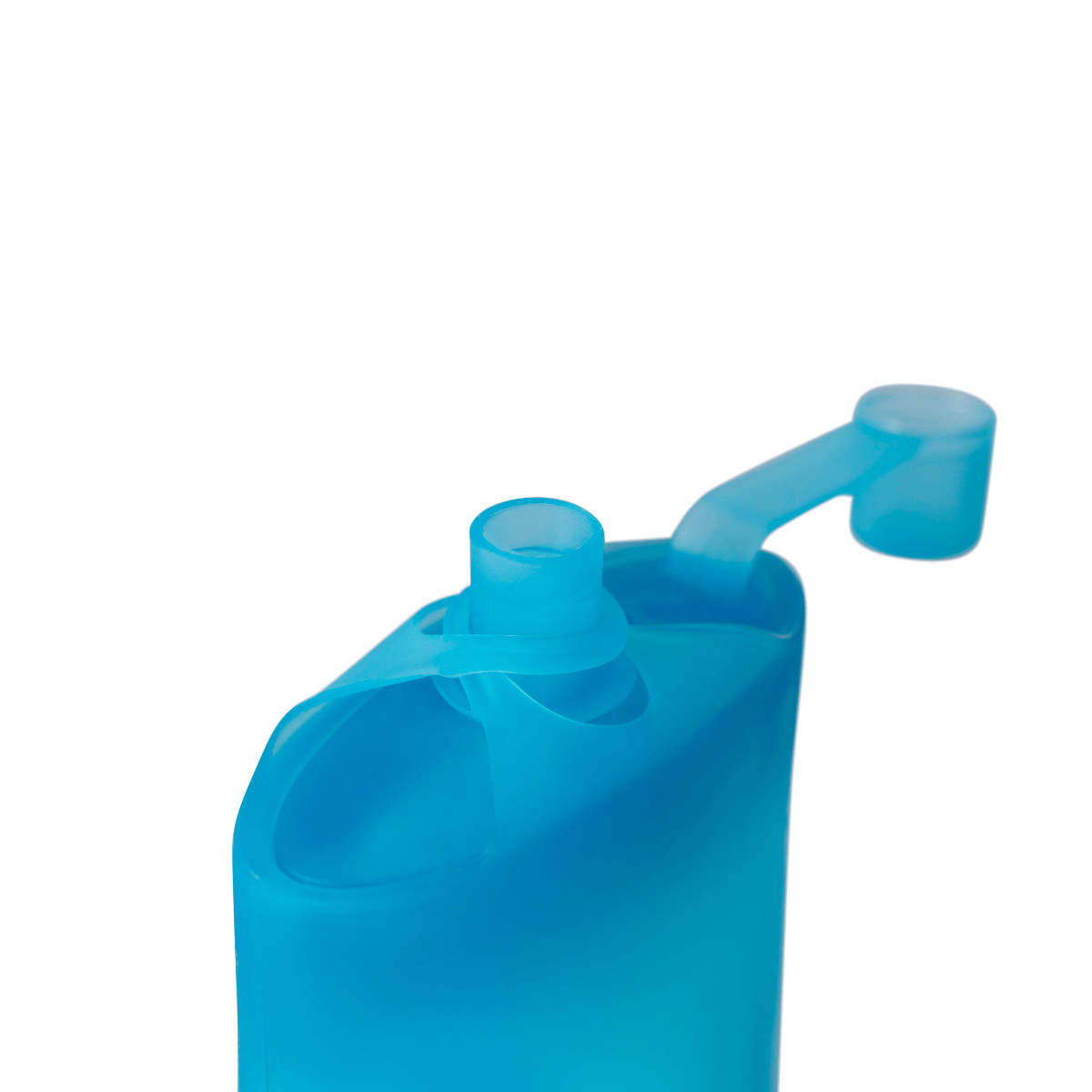 #color_Ocean Blue | Close up of lid showing cap unhinged