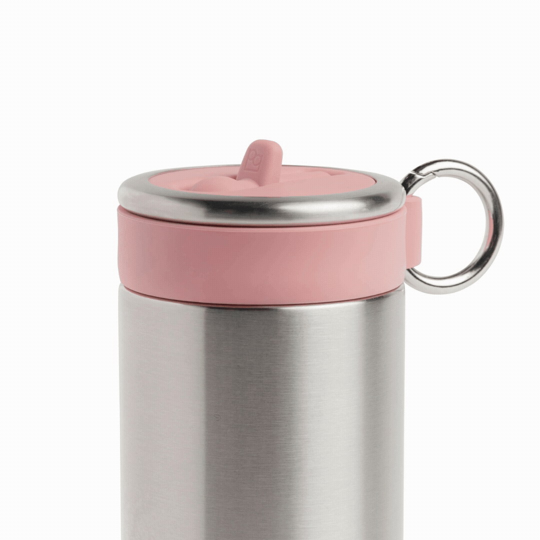 20 oz Flip Straw Water Bottle