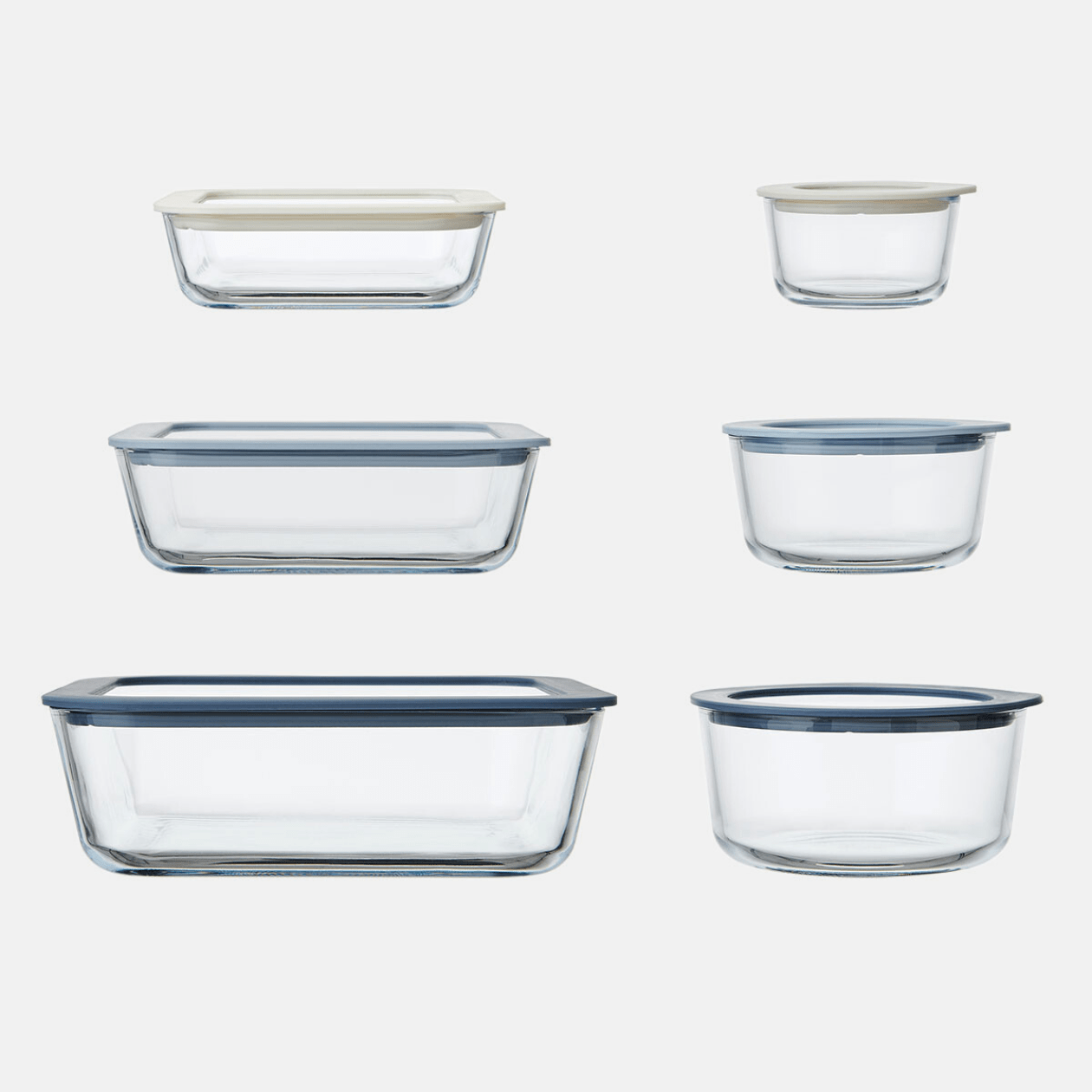 Container Glass Front Freezer Storage Containers Glass Sorbus 24 Piece Glass Food Storage