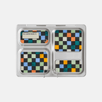#color_Check It | A retro inspired checkered lunch box design