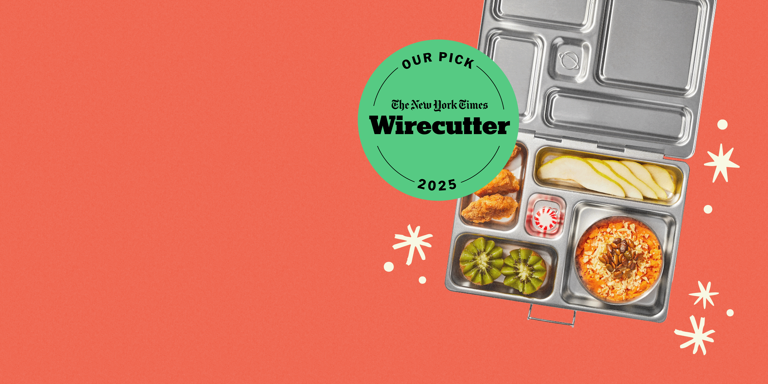 Rover Lunch Box with a New York Times Wirecutter Pick badge for 2025