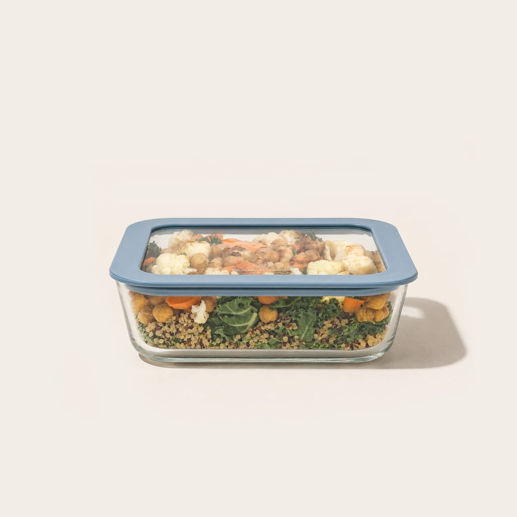 Square Glass Food Storage Container