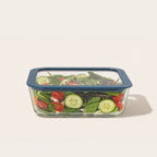 Square Glass Food Storage Container