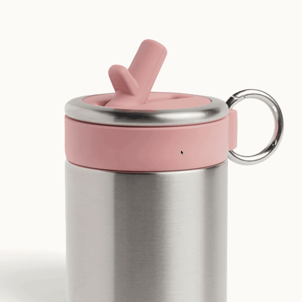 20 oz Flip Straw Water Bottle