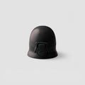 #color_Black| Black Capsule bottle lid with closed cap.